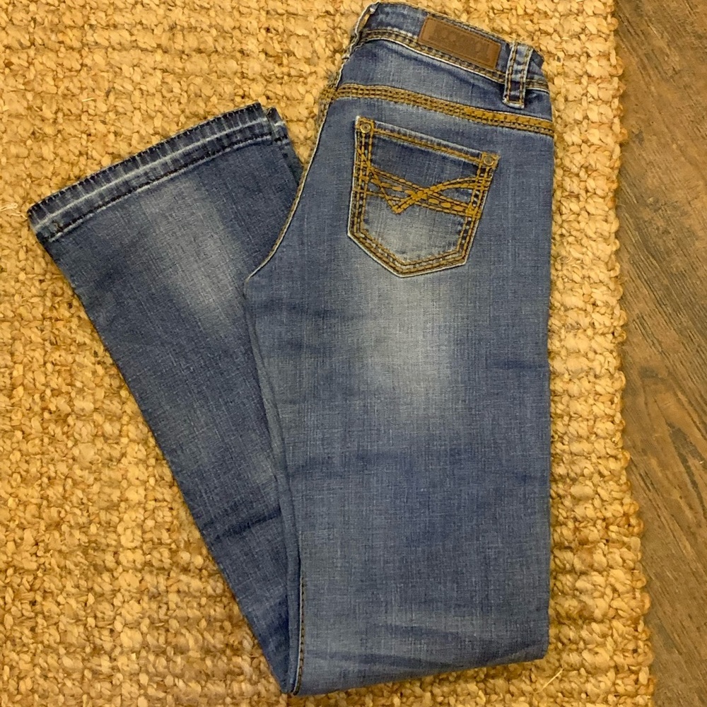 Rock & roll cowgirl riding jeans Sz 28x36